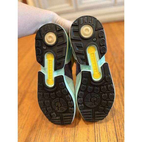 adidas Gucci x ZX 8000 Aqua GG Monogram Size 9 New W/ Defect - Picture 7 of 10